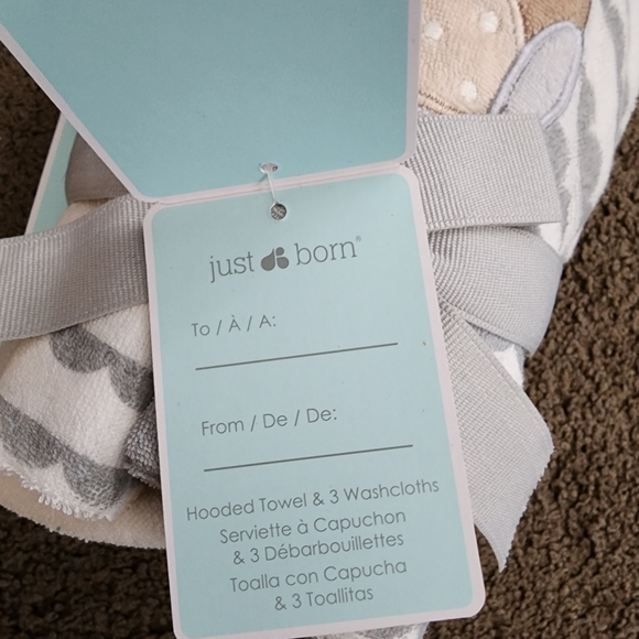 🆕️ Owl Towel/Washcloth Set - Picture 4 of 6